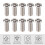 10 Pieces Ordinateur TV Moniteur LCD Support Support Vis de Montage M4x10mm 2