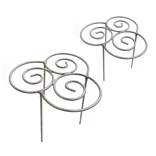 2 Stück Metall-Pflanzenstütze für-S 1