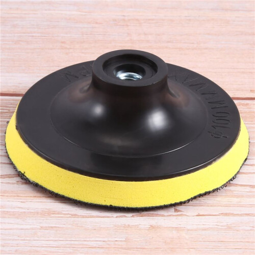 Angle Grinder Sanding Polishing Hook and Loop Backing Pad 4" Dia 1