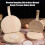 Dumplings Maker Dough Pressing Tool Dumpling Skin Artifact Machine DIY Kitchen Manual Wood Press Mold Kitchen Gadgets D 8