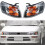 1 Pair Parking Corner Clear Lens Light for   AE100 AE101 E100 1993-1997 6