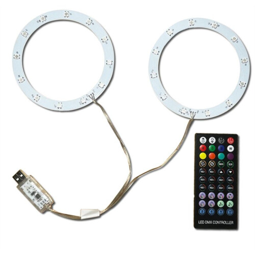 RGB LED Light Strip for PS5 /PS5 Slim Console, IR Remote/APP/USB 3 Methods, DIY Decoration Accessories 2