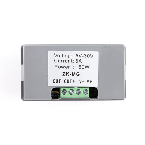 2Pcs ZK- PWM Motor Driver  5V 12V 24V Motor Speed Controller Adjustable Speed Regulator Digital Encoder Duty 1