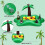 Inflatable Palm Tree,Pool Tray,Pool Floating Bar,Pool Buoy,Inflatable Tray,Inflatable Glass Floating Tray 4