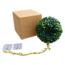 Plastic Hanging Grass Ball Hideaways Place For Reptiles-C