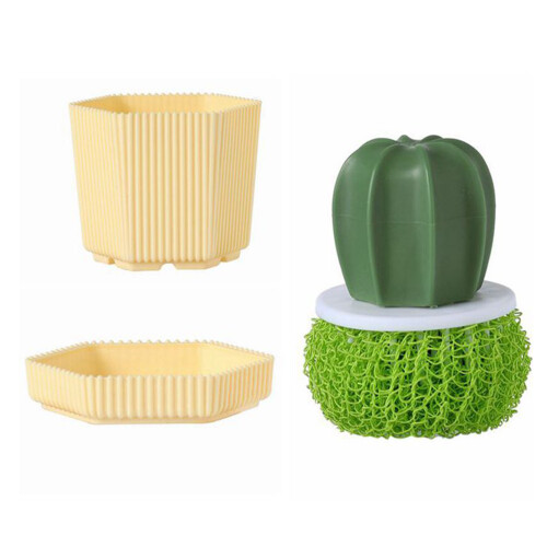 Leuke Cactus Design Schotel Schuurborstel Ergonomische-A