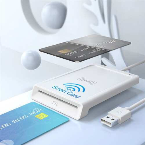 Contact + NFC 2-In-1  Card Reader PC-Linked Dual-Interface  Card Reader/Writer Contact PCSC  Card Reader 2