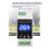 LED Rail Thermostat DC8-24V 2-Way Relay Din Rail Mounted Controller Heating and Cooling Temperature Alarm Controller D 2