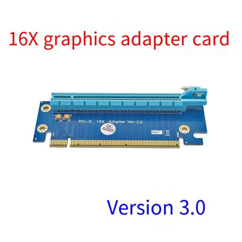 PCI-E16X  Card Steering Adapter Computer  Card Slot Left Steering Card Version 3.0 Adapter Card 1