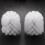 Replacement Spare Bathroom Accessory Plain Plastic Toilet Cleaning Brushes  Holders White (2x White Heads) 7