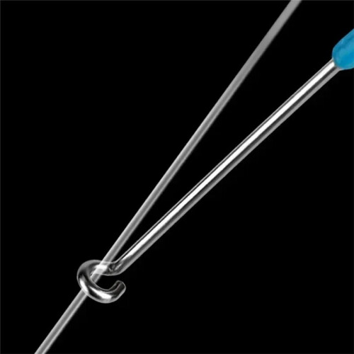 Fishing Universal Hook Remover, Hook Remover, Deep Throat Hook Remover, Hook Remover, Quick Knotting Ring, Knotting Tool 2
