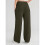 Dames High Waisted Baggy Sweatpants Legergroen M 3