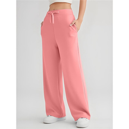 Womens High Waisted Baggy Sweatpants  S 1