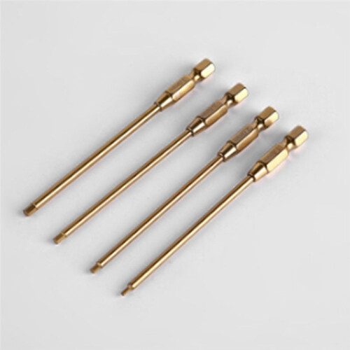 4 Pack Metal 1.5 2.0 2.5 3.0mm Hex Screwdriver Set for RC Models 1