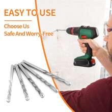 60 Pcs Drywall Bit Drywall Router,1/8 Inch Drywall Guide Point Cutting Bits for Spiral Saw and Drywall Cutting