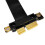 Full Speed 3.0 PCIE X1 Adapter Cable 90  Card Extension Cable PCI-Express Shielded Extender for GPU 15CM 6