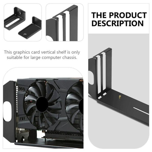 Desktop Video Card Extension Bracket for  Card Holder Vertical Stand Case PCI-E GPU Extension Wire Vertical Bra 2