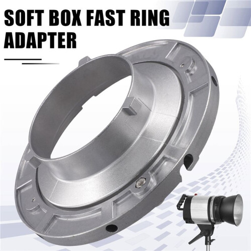 Bowens Mount Softbox Speed Ring Adapter Speedring Mount 99mm for Studio Flash Photography Lighting Srobe Soft Box 1