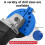 2pcs 3-12mm Multipurpose Drill Bit Grinding Sharpener Polishing Grinding Tool Parts Applicable Angle Grinder 4