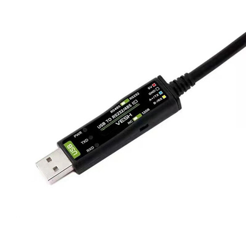 USB to RS232/485 4pin Serial Cable Onboard Power Signal Indicator FT232RNL Multi Systems Support 2
