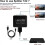 Διαχωριστής HDMI 1 σε 2 Έξοδος, Διαχωριστής HDMI 4K HDMI 3D Διαχωριστής για Διπλές Οθόν 4