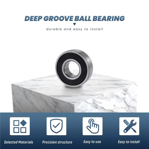 Replacement 6202RZ Roller-Skating Deep   Bearing 35x15x11mm 2