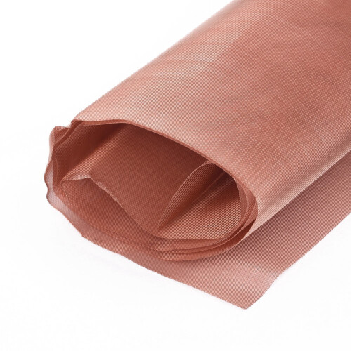 Copper Dry Sift Filter Screen 80 Mesh 200 Micron 12x36 in
