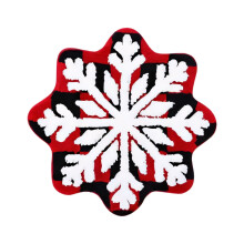 Snowflakes Doormat Non-Slip Washable Indoor Outdoor Mat
