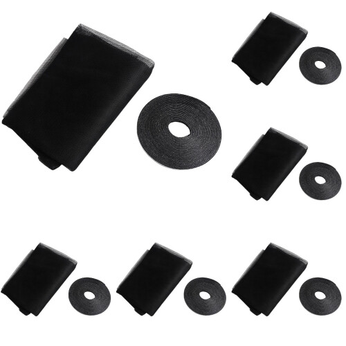 Ablakháló öntapadós tekercs DIY 6 darabos