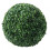 Artificial Grass Topiary Green Plastic Ball 11 Inch 1