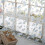 Flower Sheer Curtain Tulle Voile Valance 1 Panel 1