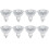 Λαμπτήρας αλογόνου MR16GU5.333W12V Θερμό λευκό2800K8-Pack 1