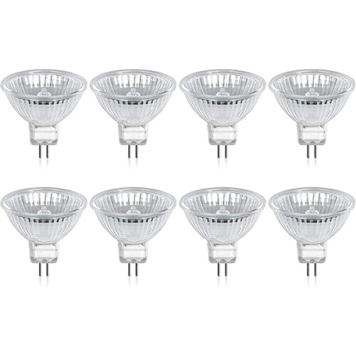 Λαμπτήρας αλογόνου MR16GU5.333W12V Θερμό λευκό2800K8-Pack