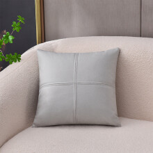 45x45cm grauer Polyester-Kissenbezug für Sofa