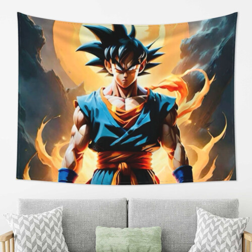 Dragon Ball -seinävaate, 80 x 60 tuumaa