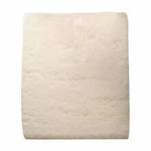 Gelber Polyesterteppich 45 x 30 cm