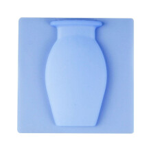 Jarrón de pared de silicona Poaug – Flor colgante reutilizable