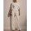 (White, M) Spring Summer Solid Beaded Slim Jumpsuit for Women 1