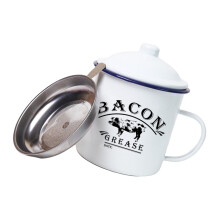 Classical Enamel Double Ear Soup Pot 1200ML Compact-Set 1