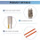 1M Jumper Cable Duplex Multimode LC-LC LC To LC Fiber Optic Optical Patch Cord 1