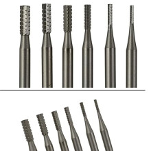 12Pcs Cylinder Shape Jewelry Burr - 3/32Inch Shank Cylindrical -Cut Burs Lapidary Setting Tools