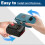 Ασύρματο κολλητήρι 60W συμβατό με μπαταρίες Bosch Professional 18V System GBA, ρυθμιζόμενη 5