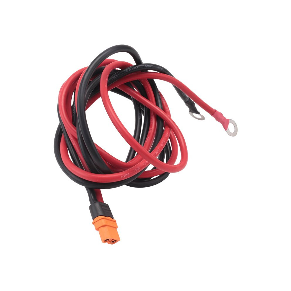 Xt60i To O Ring Terminal Cable 10Awg Female To O Ring Connector Xt60i Extension Cable For Power Station Solar Generator 6032079686582
