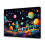 Space Scene Canvas Poster Planets Asteroids Spaceships 1