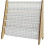 3 Sprouts - Biblioteca per bambini vichy beige - ELEMENTI PER BAMBINI 1