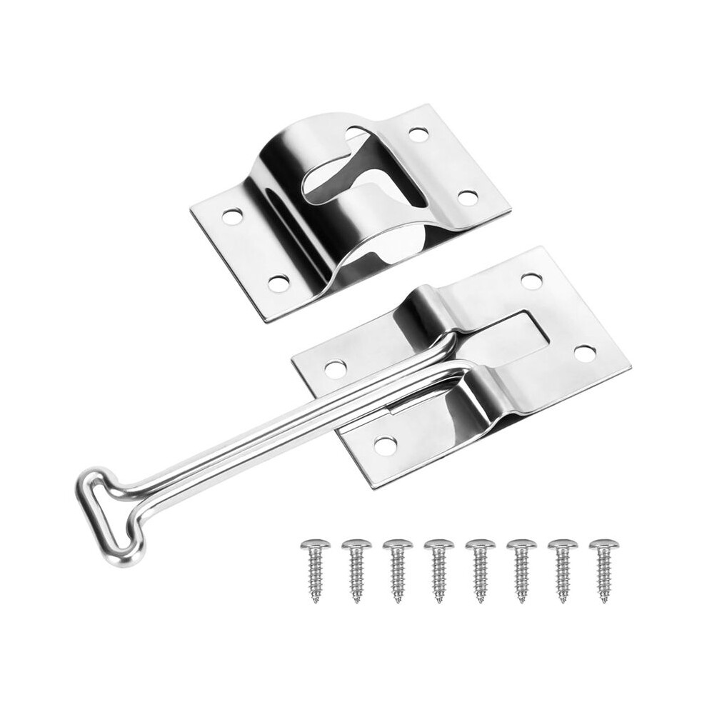 Rv Door - Rv Door Holder, Stainless Steel Trailer Door 4Inches Rv T-Style Door Holder 6032462132573