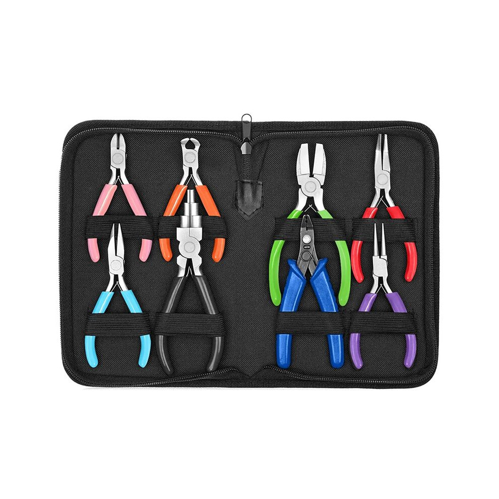Jewelry Pliers, 8Pcs Jewelry Making Pliers Tools, Jewelry Making Pliers Tools, For Jewelry Repair, Wire Wrapping, Crafts 4711843005577