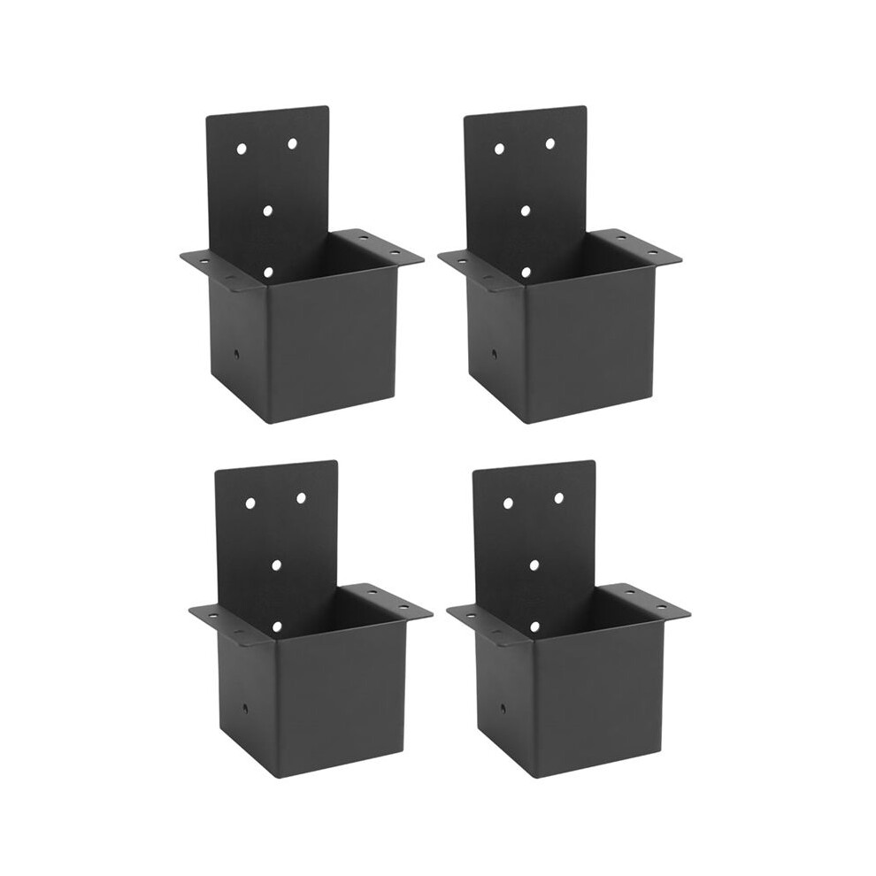 4 Pcs Pergola Brackets 4X4in ( Actual 3.6X3.6 Inch),Rafter Post Brackets,Pergola Kit, Gazebo Brackets Wall Mount Bracket 4713954315200
