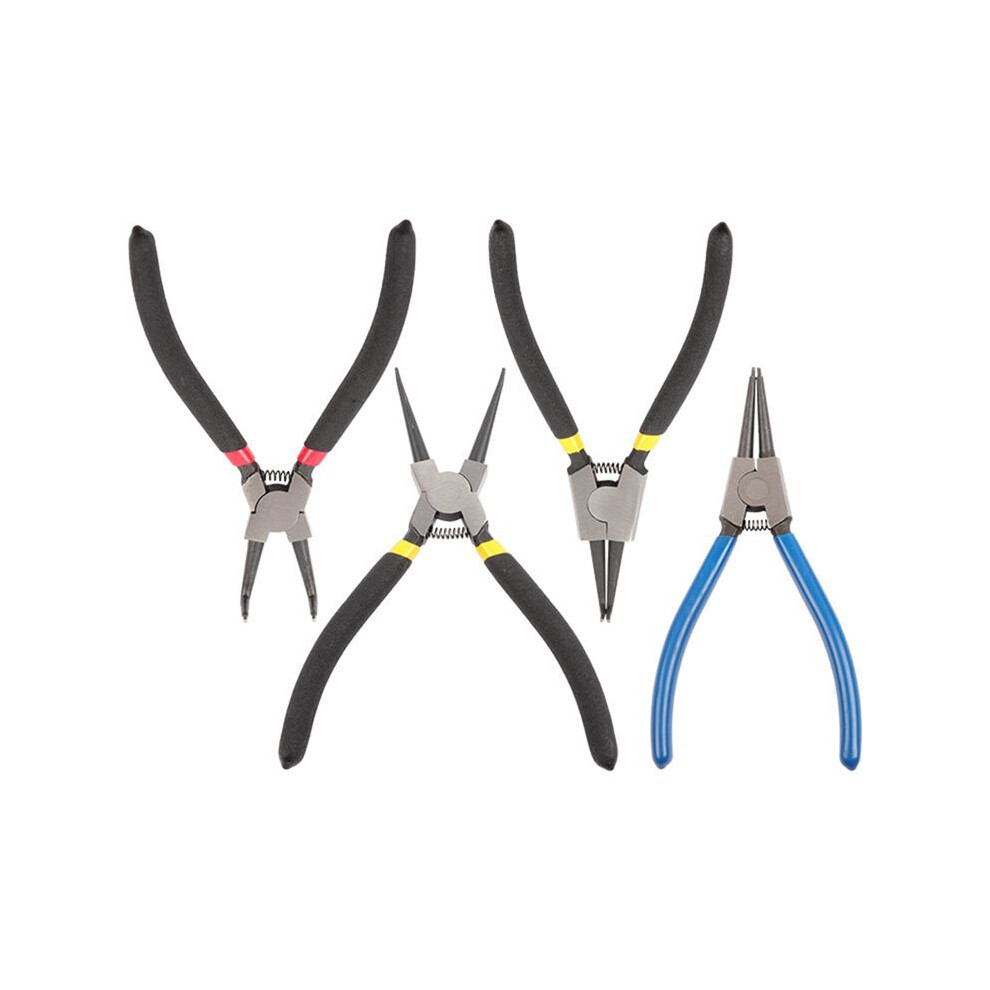 4Pcs Snap Ring Pliers 7Inch Plier Set Circlip Combination Retaining Clip Tools Eye Pliers Tools Pliers 6033968522080