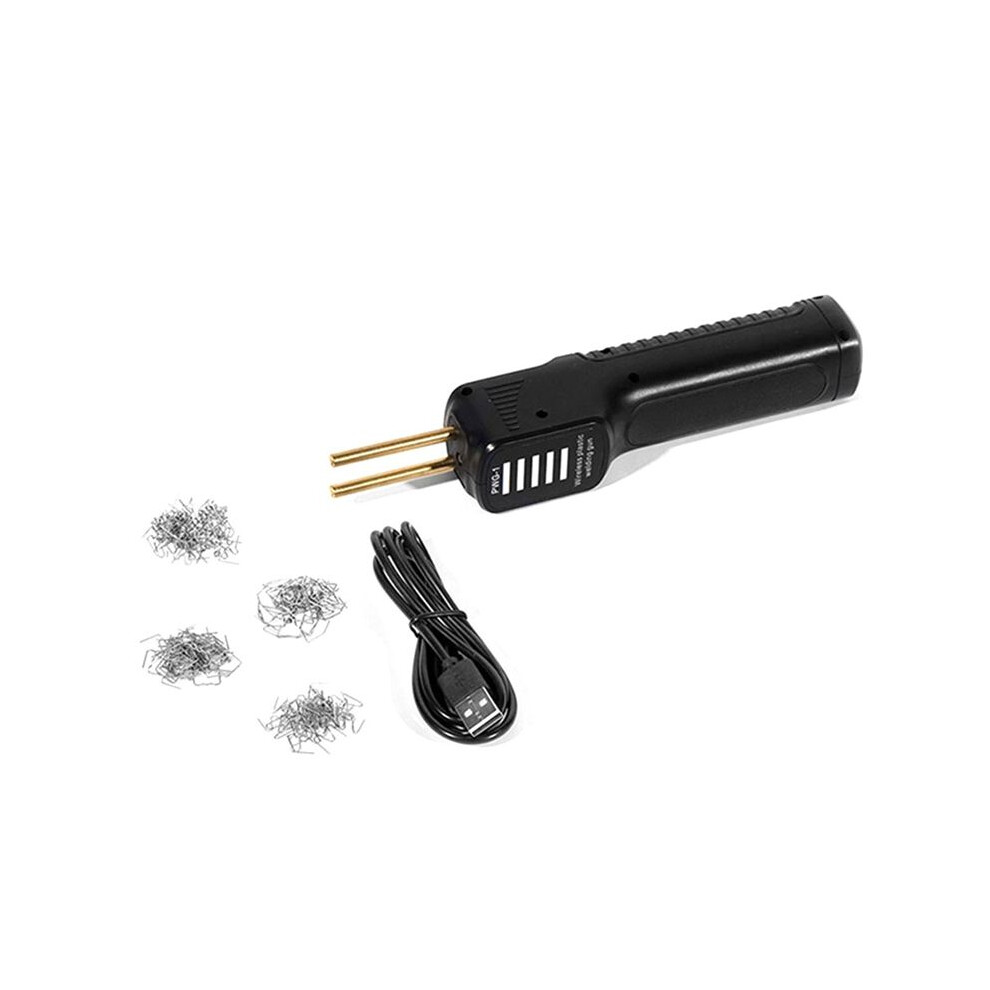 Handheld Plastic Welding Gun With 200Pcs Welding Pins Car Bumper Soldering Gun For Bumper/Kayak/Plastic Product Repairs 6031011450397